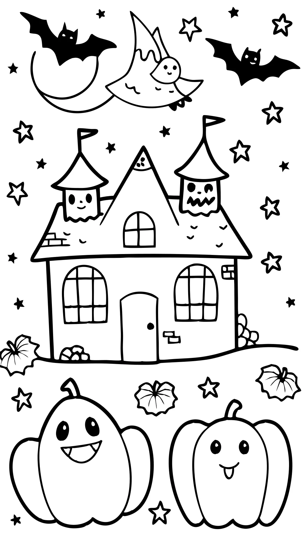 childrens halloween coloring pages